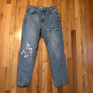 Top Shop Denim Mom Jeans